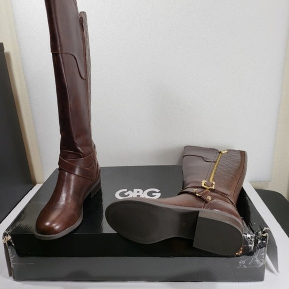 GBG Guess Haidyn Dark Brown Women Boots Size-7-M  COD/192 - Picture 6 of 8